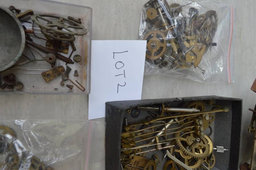 Clock spares lot 2