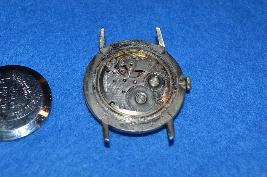 Vintage Buler Beryllium Balance mecanical men's watch