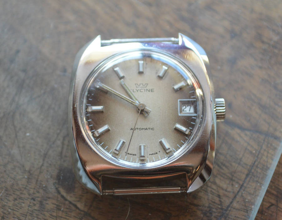GLYCINE VINTAGE AUTOMATIC SWISS WATCH