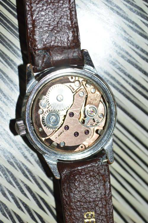 Rotary 17 Jewel Incabolc with sub second dial very nice