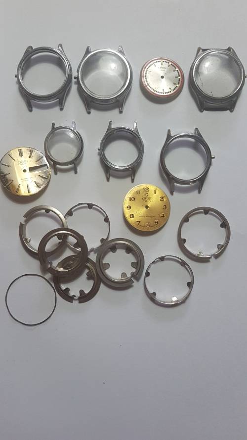 Oris housings, rings and dials