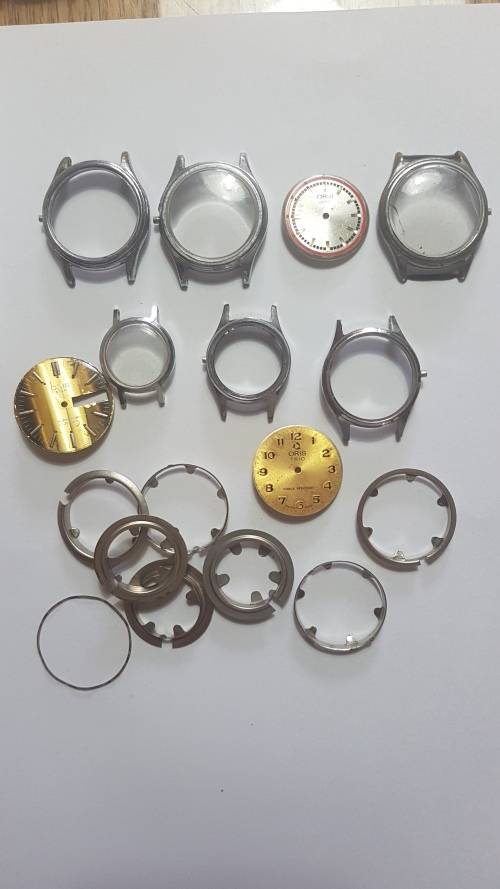 Oris housings, rings and dials
