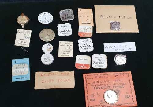 One lot of various Omega parts