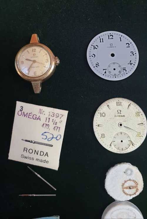 One lot of various Omega parts