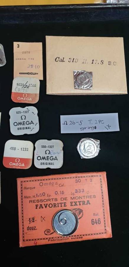 One lot of various Omega parts