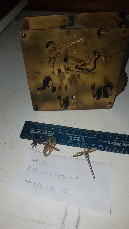 clock movement as per picture