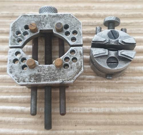 8 x Vintage Watchmaker Clamps.