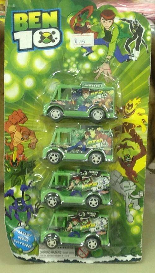 Small Ben 10 cars-5 pack-- total 20 cars