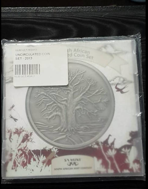 *** 2013 - SA UNCIRCULATED COIN SET - STILL SEALED ***