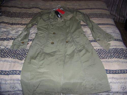 JACKET - SNOWIMAGE - KHAKI - SIZE L LENGTH 115CM