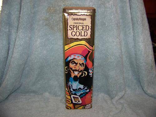 TIN FOR COLLECTORS - CAPTAIN MORGAN SPICED GOLD ORIGINAL