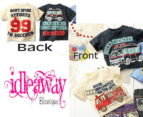 One of a kind Cute T-shirts x2 ---0-1 years