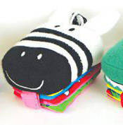 Softplay Baby Books--Zebra--A snuggly, stripy book for babies!--last book in stock