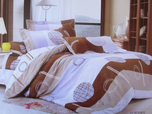 Exclusive Bedding Set (Range 2 = R190) lilac + beige