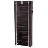 SHOE RACK ORGANIZER (Black)  9 SHELF