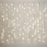 Electrical Fairy Lights Curtain Net (1.7m wide X 1,5m Long) - (COOL WHITE)