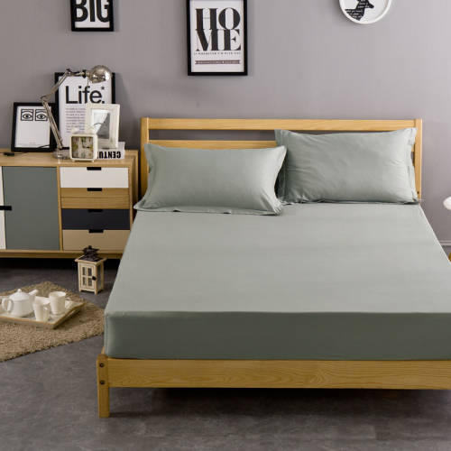 NorthShore Linens 4 piece fitted sheet set(grey)