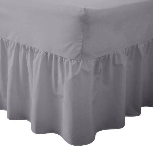 3 piece Valence Sheet sets(queen)(grey)
