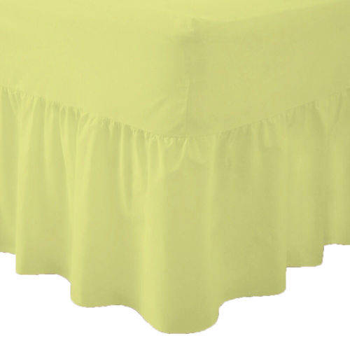 3 piece Valence Sheet sets(queen)(lime green)