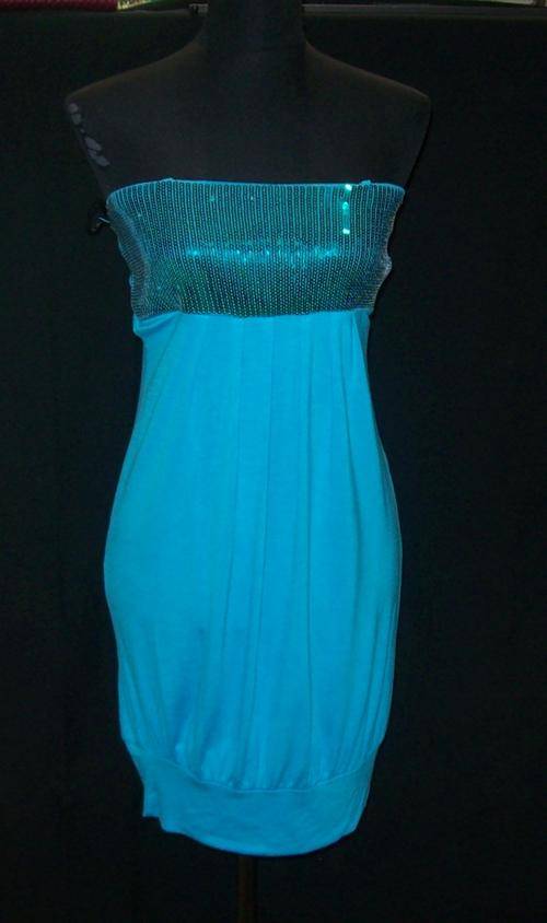 Ladies Boobtube Lycra Tops with sequence