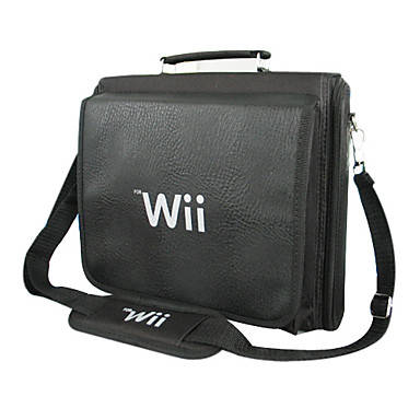 Black Nintendo Console Wii NEW Carrying Travel Bag Case
