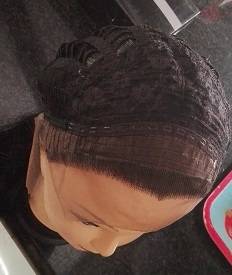 Wig Lace front 22inch wig ,adjustable straps ,black and brown for choice//same day dispatch