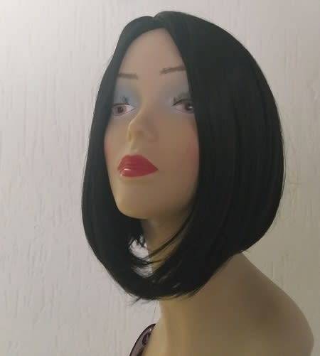 Bob Wig Color #2 Synthetic adjustable wig straps same day dispatch