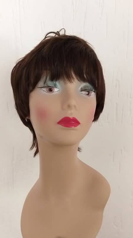 Indian Remy Hair Short Human Hair wig with adjustable straps same day dispatch