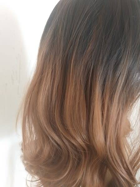 Wig Ombre Long Two Tone 30 Wig  Synthetic  same day processing