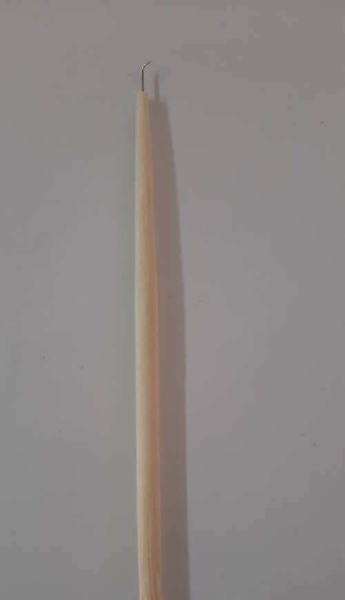 Ventilating Needle with  Wood Handle Lace Wig False Beard Making Repairing Weaving 4 sizes in stock