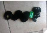 100%Peruvian  human hair wavy,  hair extensions 16"/ 1B/ PRICE PER PIECE//same day delivery