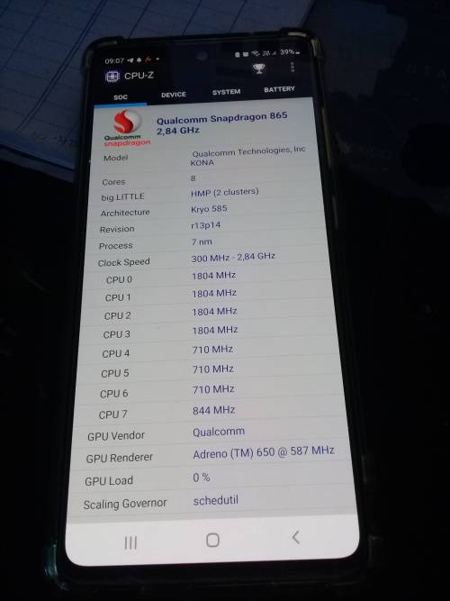 Samsung s20FE Snapdragon 865 5G
