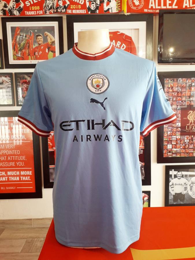 Manchester City  Kevin De Bruyne Signed Shirt