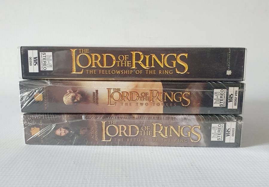 Lord of The Rings VHS Tapes ( 2 Sealed )