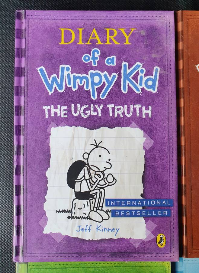 Diary of a Wimpy Kid Book Collection 4x Books