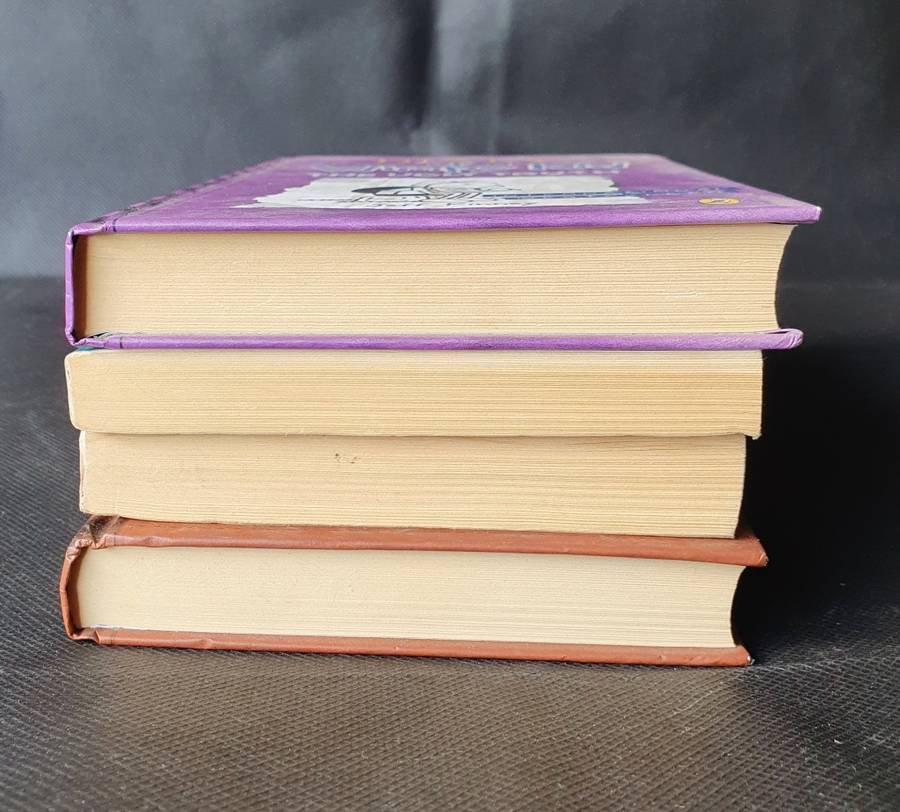 Diary of a Wimpy Kid Book Collection 4x Books