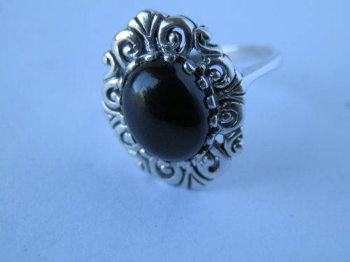 Sterling silver onyx ring - seven (7) days to pay