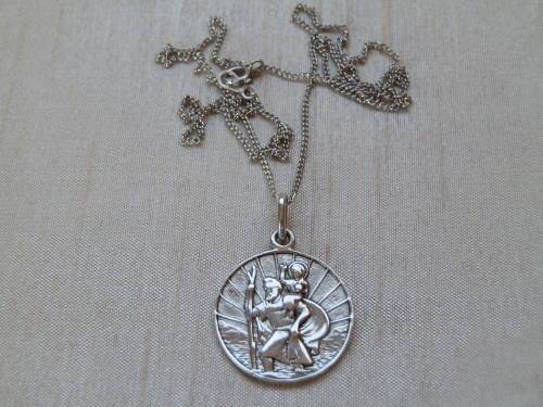Sterling silver pendant and chain - thirty (30) days to pay