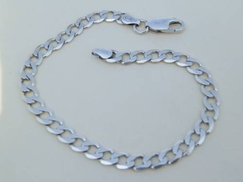 Sterling silver bracelet, 6.8 g.
