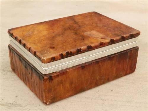 FOR KEE63 ONLY!!  Lovely vintage marble cigar box