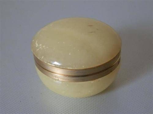 Very Nice Vintage Marble Trinket Box