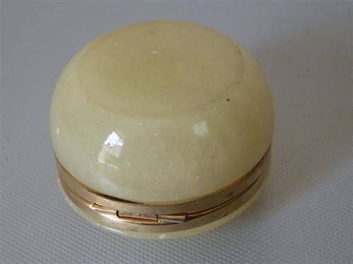 Very Nice Vintage Marble Trinket Box