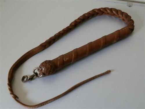 Vintage Genuine Leather Whip