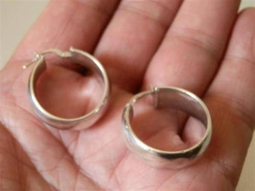 Sterling Silver Earrings - weight 5.4 g