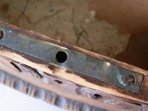 Antique Carved Wooden Jewellery Box