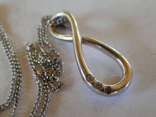 ANNUAL CLEARANCE!! Sterling silver pendant and chain - thirty (30) days to pay