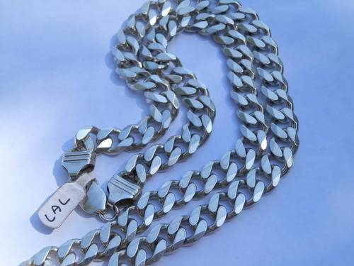FOR KOMPAS ONLY!!  Very heavy - 123.7 gram - brand new solid sterling silver neck chain