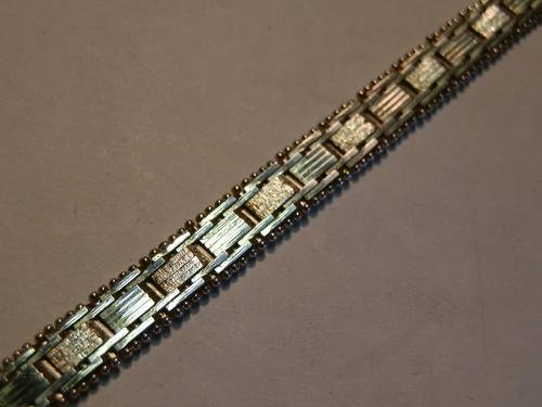MARKED DOWN!! Good weight - 14.8 gram - sterling silver Italian bracelet