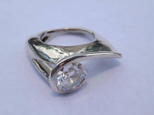 Heavy (11.3 g) sterling silver ring - thirty (30) days to pay