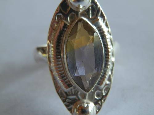 New sterling silver ametrine ring - thirty (30) days to pay